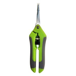 Plant Pruning Shears With Spring-Loaded Ergonomic Handle & Safety Lock For Garde